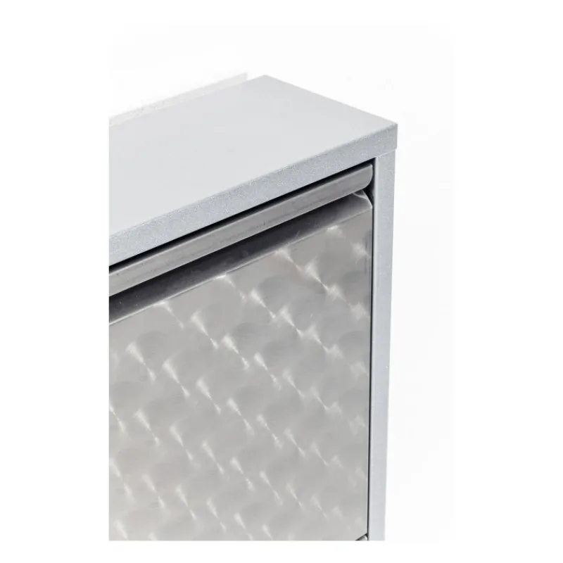 sapateira_caruso__pratead_3.webp KARE Design Sapateira Caruso 5 Prateada Escovada Outlet