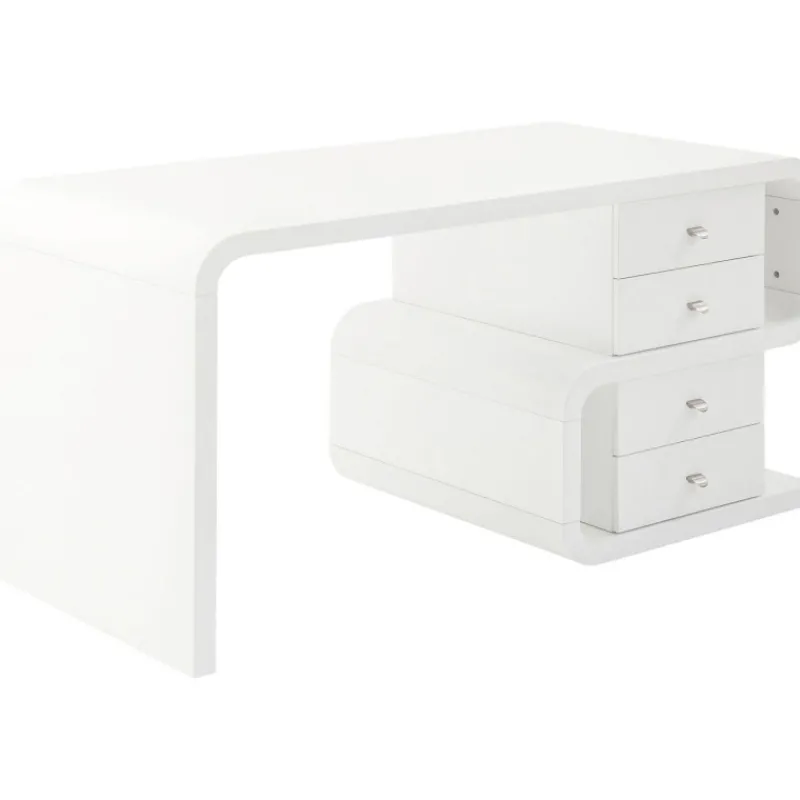 secretria_club_snake_bran_2.webp KARE Design Secretária Club Snake Branca 150x70cm New