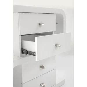 KARE Design Secretária Club Snake Branca 150x70cm New