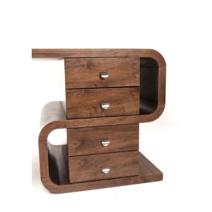 KARE Design Secretária Soft Snake Walnut 150x70cm Hot