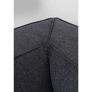 KARE Design Sofá 3 lugares Cubetto Cinzento Escuro 220 cm Fashion