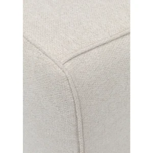 KARE Design Sofá 3 lugares Cubetto Creme 220 cm Fashion