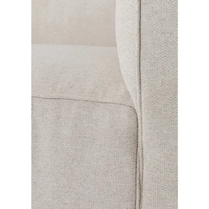 KARE Design Sofá 3 lugares Cubetto Creme 220 cm Fashion