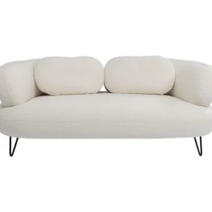 KARE Design Sofá 2 lugares Peppo Branco 182 cm Fashion