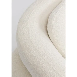 KARE Design Sofá 2 lugares Peppo Branco 182 cm Fashion