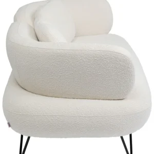 KARE Design Sofá 2 lugares Peppo Branco 182 cm Fashion