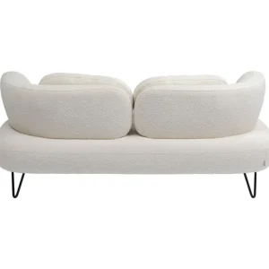 KARE Design Sofá 2 lugares Peppo Branco 182 cm Fashion