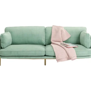 KARE Design Sofá 3 lugares Shirly Mint 166 cm Outlet