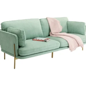 KARE Design Sofá 3 lugares Shirly Mint 166 cm Outlet