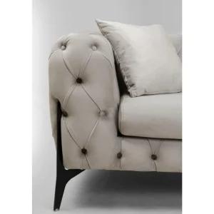 KARE Design Sofá Bellissima 3-lugares Beige 240cm Discount