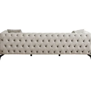 KARE Design Sofá Bellissima 3-lugares Beige 240cm Discount