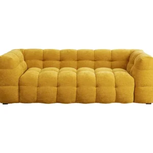 KARE Design Sofá de 3 lugares Salamanca Amarelo 240 cm Best