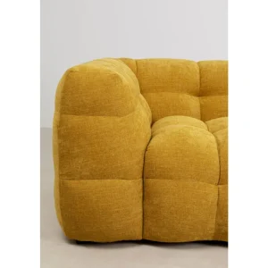 KARE Design Sofá de 3 lugares Salamanca Amarelo 240 cm Best