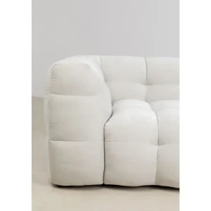 KARE Design Sofá de 3 lugares Salamanca Creme 240 cm Hot