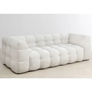 KARE Design Sofá de 3 lugares Salamanca Creme 240 cm Hot