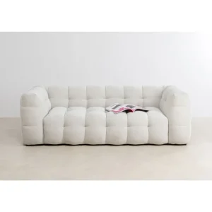 KARE Design Sofá de 3 lugares Salamanca Creme 240 cm Hot