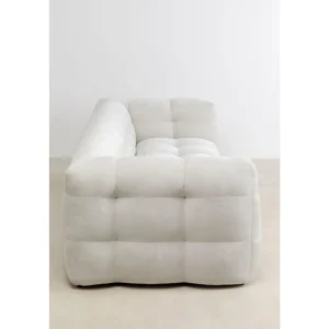 KARE Design Sofá de 3 lugares Salamanca Creme 240 cm Hot