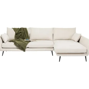KARE Design Sofá de canto Amalfi Direito Creme 275cm Online