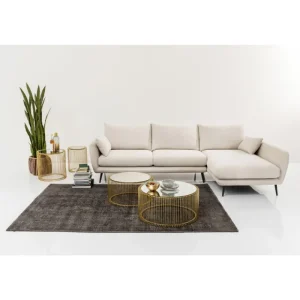 KARE Design Sofá de canto Amalfi Direito Creme 275cm Online