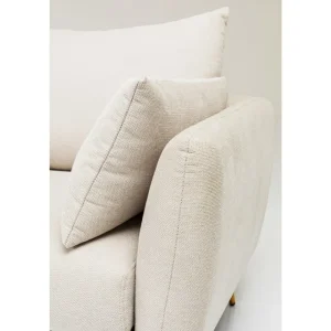 KARE Design Sofá de canto Amalfi Esquerdo Creme 275cm Hot