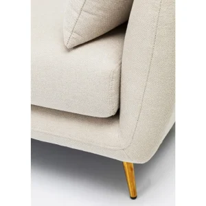 KARE Design Sofá de canto Amalfi Esquerdo Creme 275cm Hot