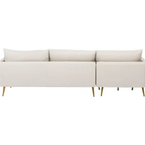 KARE Design Sofá de canto Amalfi Esquerdo Creme 275cm Hot
