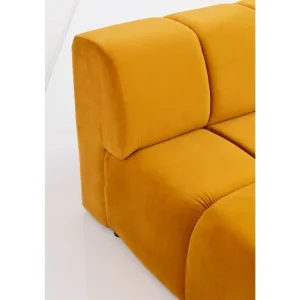 KARE Design Sofá de canto Belami direito Ocre Outlet