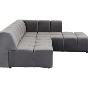 KARE Design Sofá de canto Belami direito cinzento Discount