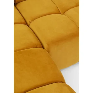 KARE Design Sofá De Canto Belami Ocre Esquerdo New
