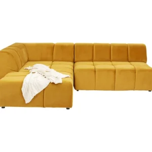 KARE Design Sofá De Canto Belami Ocre Esquerdo New