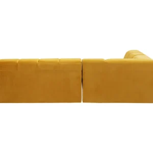 KARE Design Sofá De Canto Belami Ocre Esquerdo New