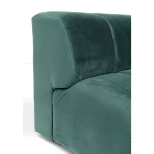 KARE Design Sofá de Canto Belami Veludo Verde escuro Lado Direito 265cm Discount
