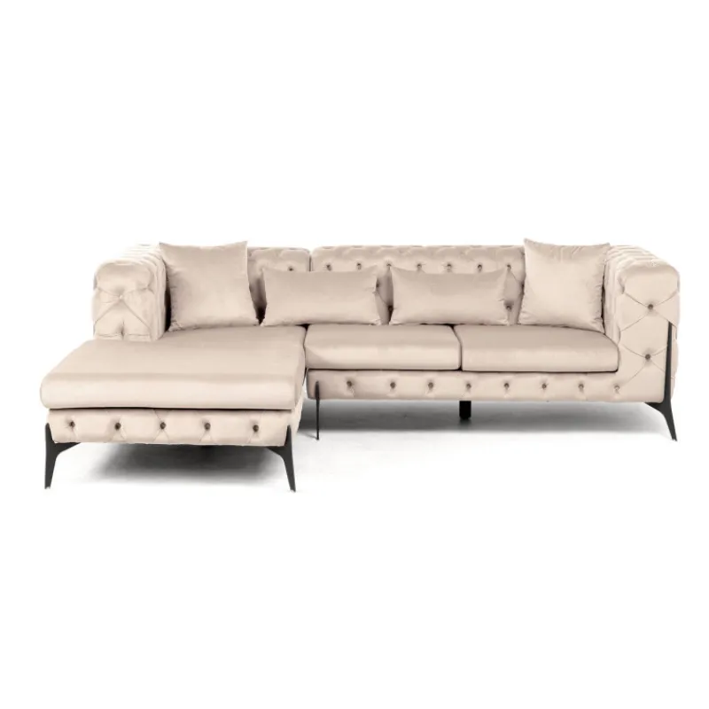 sof_de_canto_bellissima_v_0-1.webp KARE Design Sofá de canto Bellissima Velvet Bege esquerda Clearance