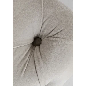 KARE Design Sofá de canto Bellissima Velvet Bege esquerda Clearance