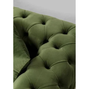 KARE Design Sofá de canto Bellissima Velvet Verde direito Sale