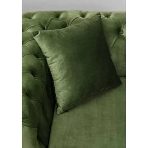 KARE Design Sofá de canto Bellissima Velvet Verde direito Sale