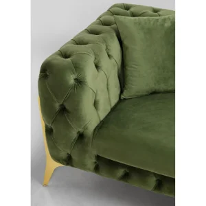 KARE Design Sofá de canto Bellissima Velvet Verde direito Sale