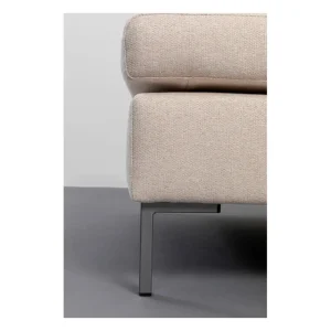 KARE Design Sofá de canto Gianna 250cm creme c/chaise à esq New