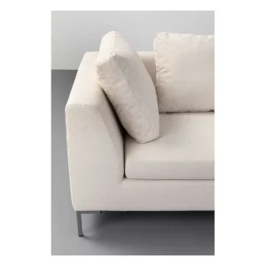 KARE Design Sofá de canto Gianna 250cm creme c/chaise à direita Best