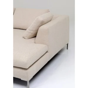 KARE Design Sofá de canto Gianna direito Bege Discount