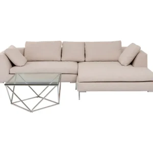 KARE Design Sofá de canto Gianna direito Bege Discount