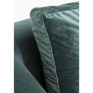 KARE Design Sofá de Canto Gianni c/Chaise Longue à Esq. em veludo Verde Online