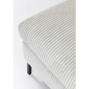 KARE Design Sofá de canto Gianni Cord Grey esquerdo Online