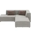 KARE Design Sofá de canto Infinity Boston Grey 237cm New