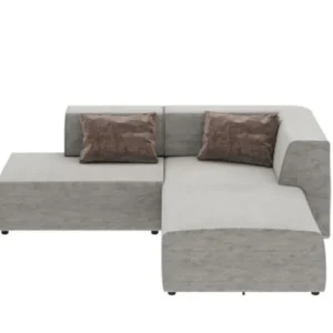 KARE Design Sofá de canto Infinity Boston Grey 237cm New