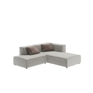 KARE Design Sofá de canto Infinity Boston Grey 237cm New