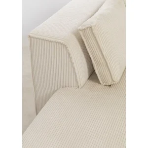 KARE Design Sofá de canto Infinity Cord Crem esquerdo Hot