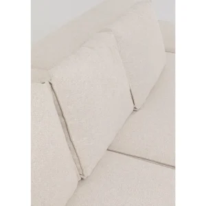 KARE Design Sofá de canto Infinity otomana creme esquerdo Sale