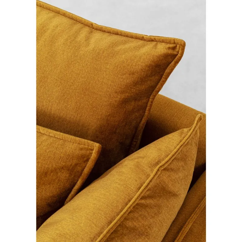 sof_de_canto_monza_chaise_2.webp KARE Design Sofá de Canto Monza Chaise à Dt.veludo Curry 296cm Discount