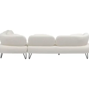 KARE Design Sofá de canto Peppo White New